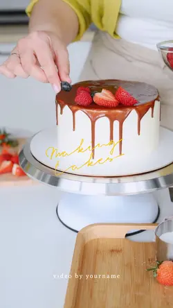 making cakes