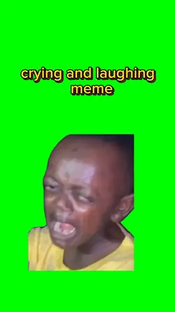 crying and laughing 