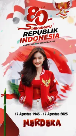 HUT RI KE 80