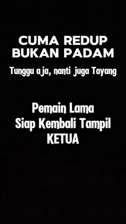 Cuma Redup gk Padam