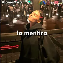 la mentira