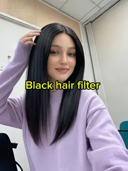 Trying black hair