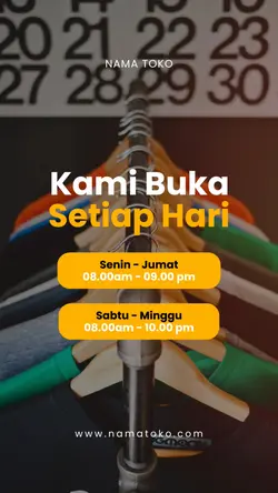 story : we are open