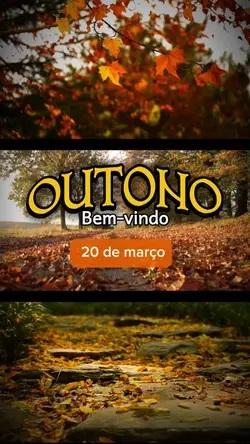 Bem-vindo outono!