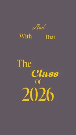AND WITH THAT CLASS