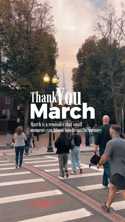THANK YOU MARCH