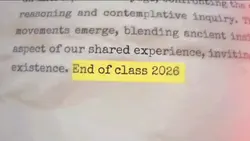 end of class 2026