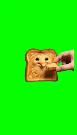 Breaky eating breaky