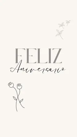 Feliz Aniversario
