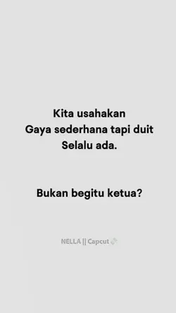 kita usahakan gaya
