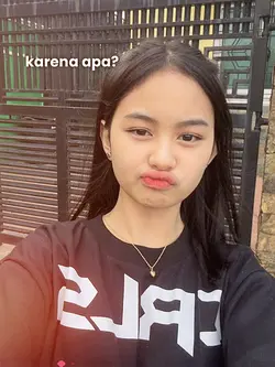 karena apa? 