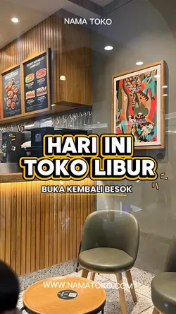 HARI INI TOKO LIBUR