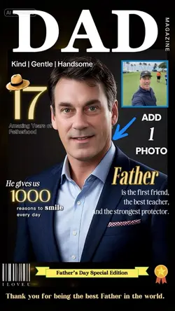 Dad magazine cover
