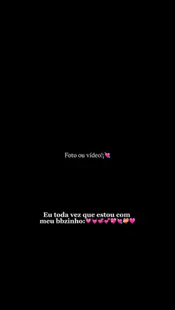 Meu bbzinho 