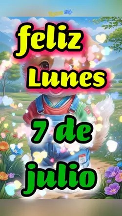 feliz  lunes!