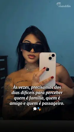 Às vezes...