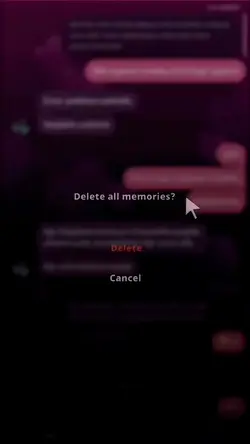 Delete Memories