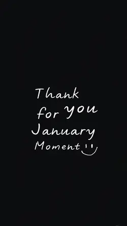 Thankyou January