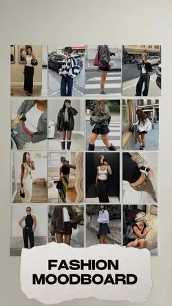 Fashion moodboard