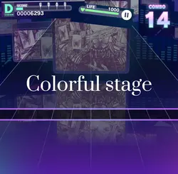 Colorful stage 😍😍😍