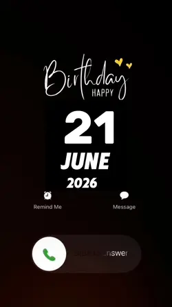 Hbd 21 June 2026