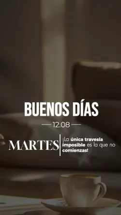 Martes 12 de Agosto
