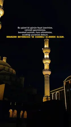 İyi bayramlar 🍬
