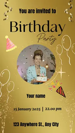 invitation birthday