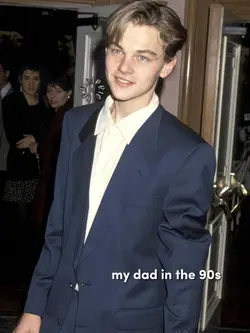 my dad in the 90s
