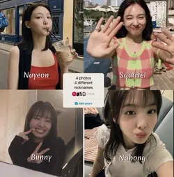 4 nicknames