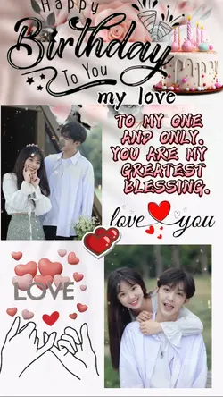 happy B'day mylove