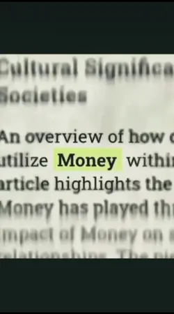 power of money