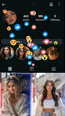 Template Instagram
