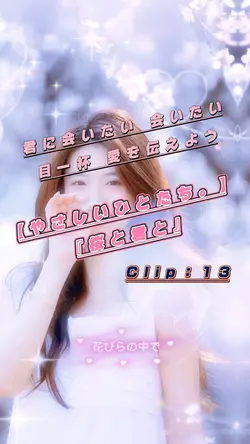 やさしいひとたち。／桜と君と