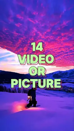 14 video or picture 