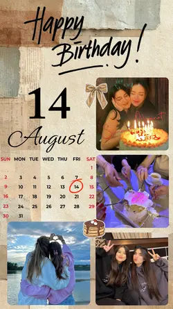 HBD 14 AUGUST