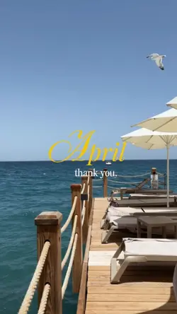 THANK YOU APRIL