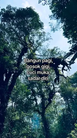 cuci muka,sadar diri