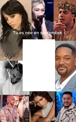 Tu es née en septemb
