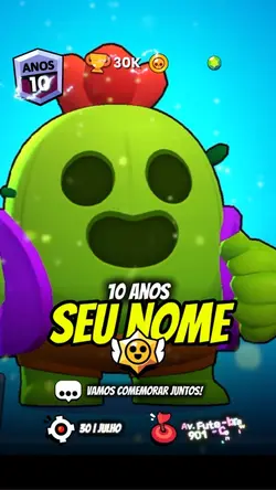 Convite Brawlstars