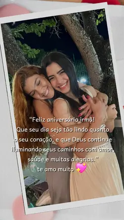 parabéns irmã 