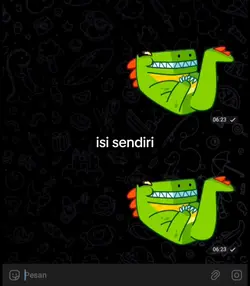 mentahan emoji tele 