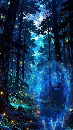 Blue forest 