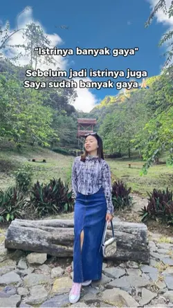 Istrinya banyak gaya