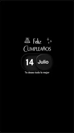 Feliz Cumpleaños 