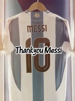 Thankyou Messi