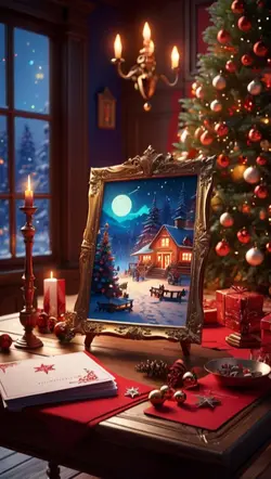 Christmas frame