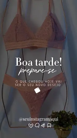 Prepare-se boa tarde