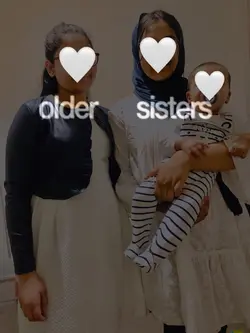 Older sisters ❤️🤍