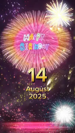 hbd 14 August 2025